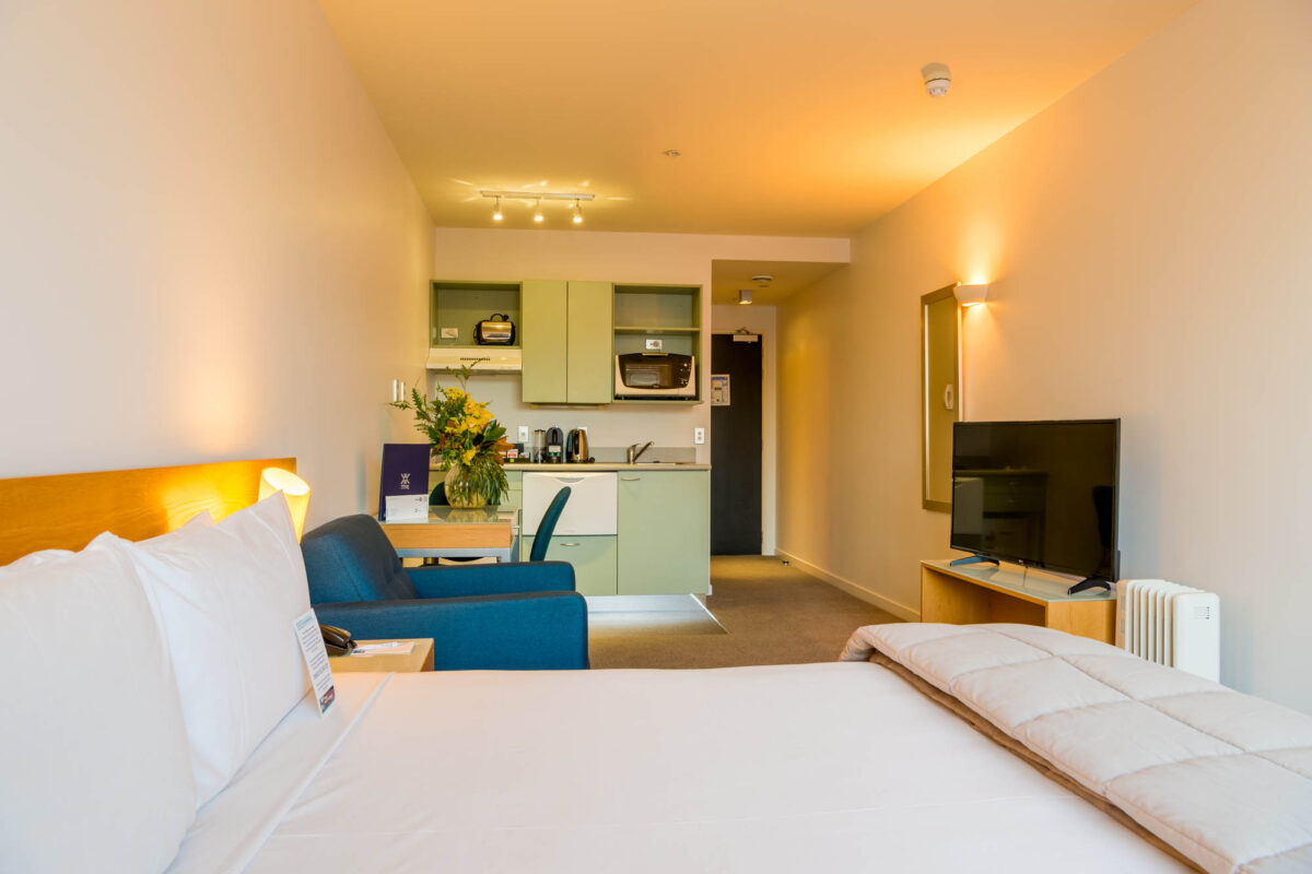 Astelia Apartment Hotel, Wellington, NZ.  Photo credit: Stephen A’Court.  COPYRIGHT ©Stephen A’Court