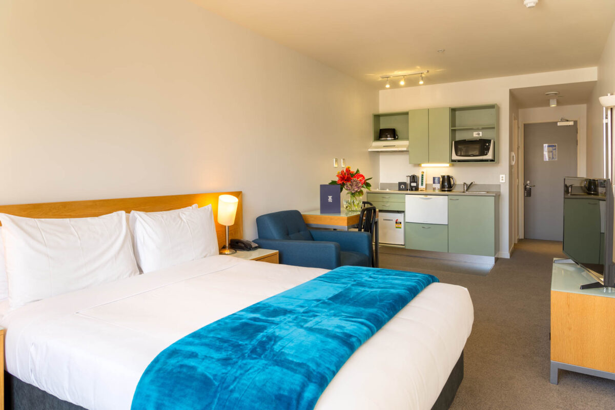 Astelia Apartment Hotel, 156 Willis Street, Wellington 6011, New Zealand.  Photo credit: Stephen A’Court.  COPYRIGHT ©Stephen A’Court