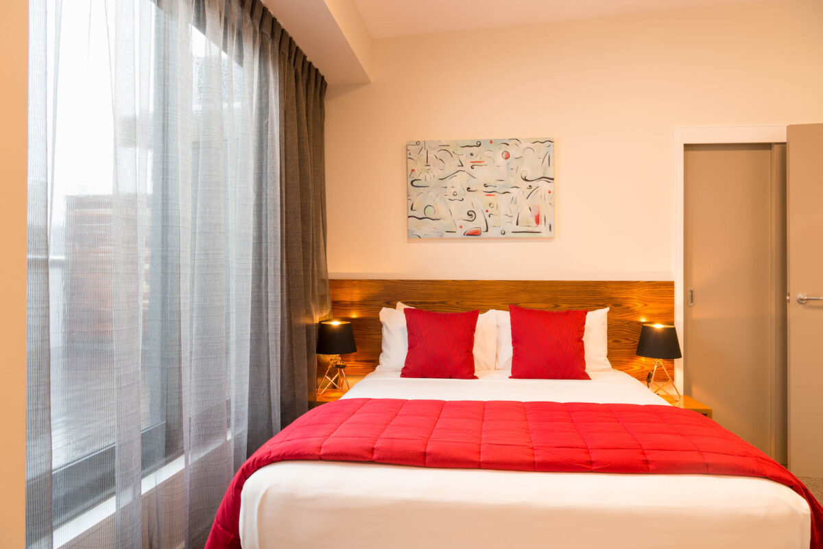 The O'Sullivan Suite for Village Accommodation Group, Wellington NZ. Photo credit: Stephen A’Court. COPYRIGHT ©Stephen A’Court