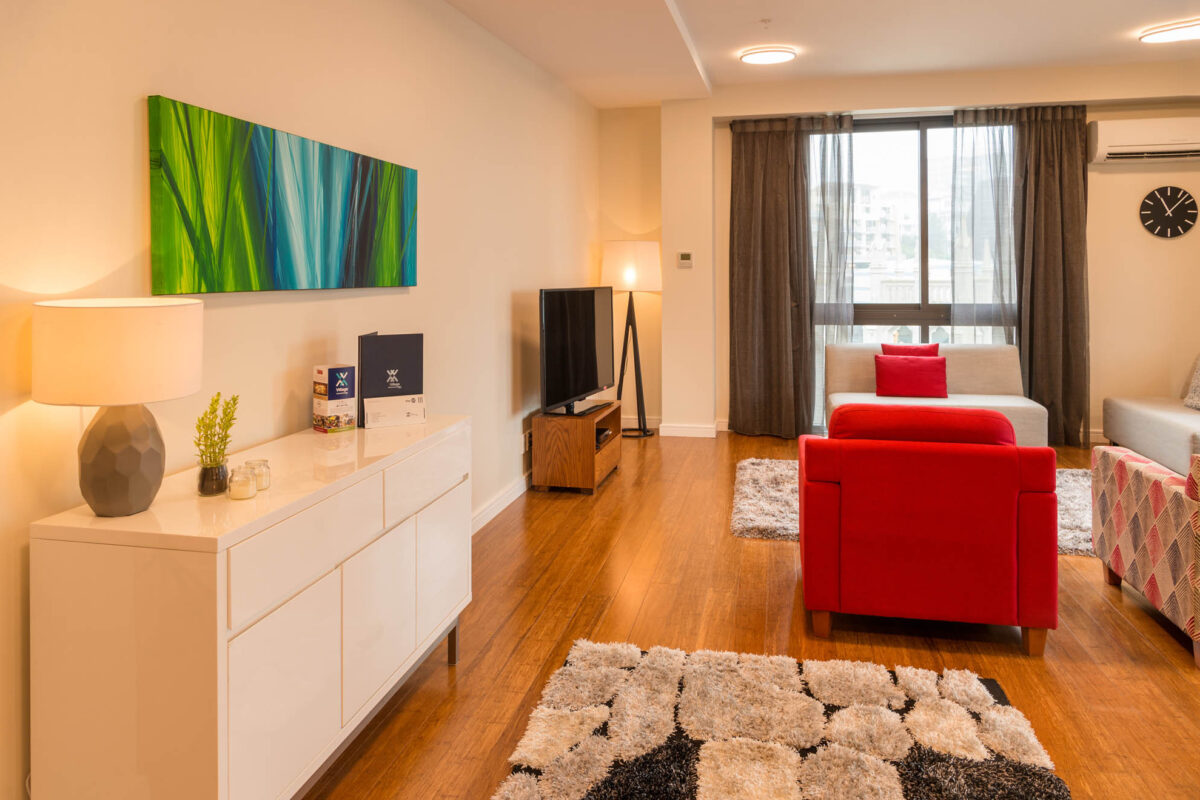 The O'Sullivan Suite for Village Accommodation Group, Wellington NZ. Photo credit: Stephen A’Court. COPYRIGHT ©Stephen A’Court