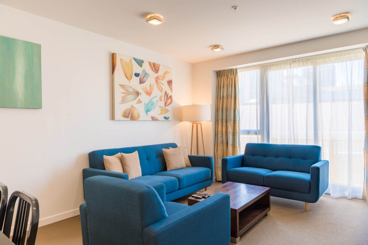 Boulcott Suites apartments for Village Accommodation Group, Wellington, NZ.  Photo credit: Stephen A’Court.  COPYRIGHT ©Stephen A’Court