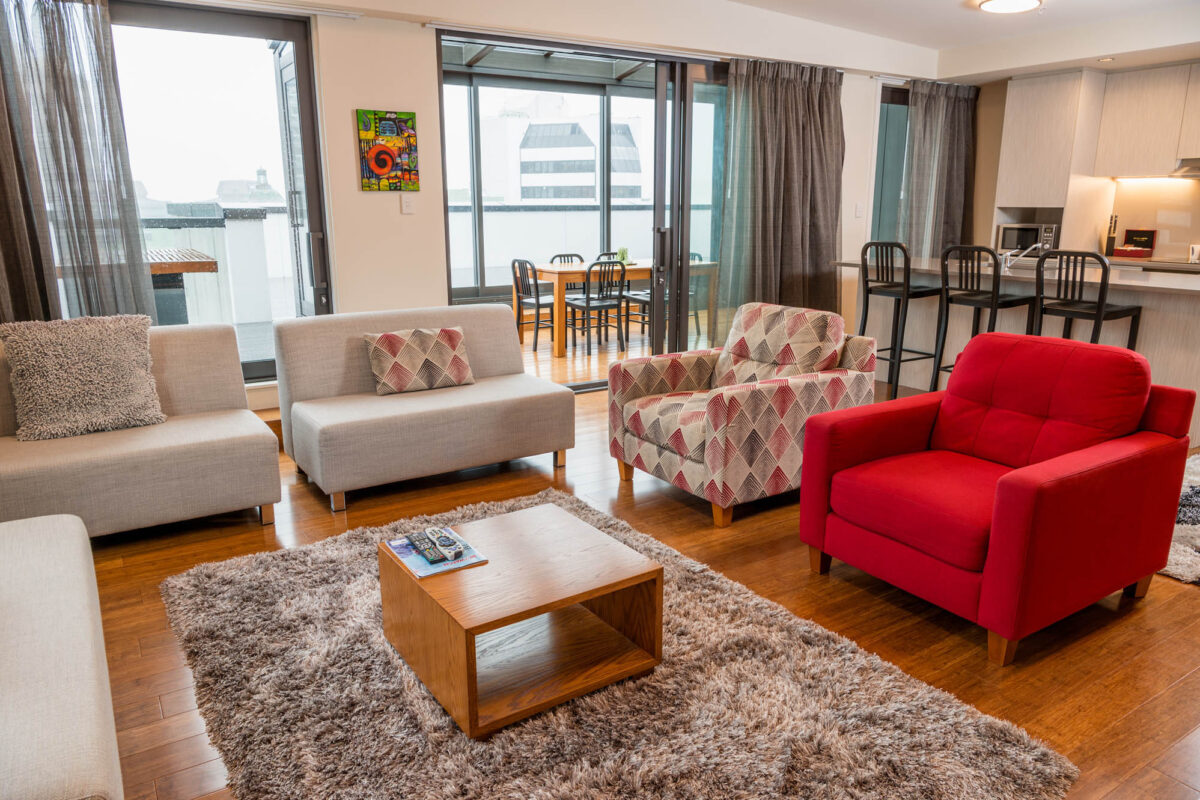 The O'Sullivan Suite for Village Accommodation Group, Wellington NZ. Photo credit: Stephen A’Court. COPYRIGHT ©Stephen A’Court