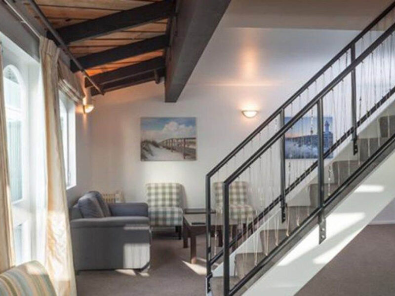 Stairwell - Willis Village 2 Bedroom Apartment