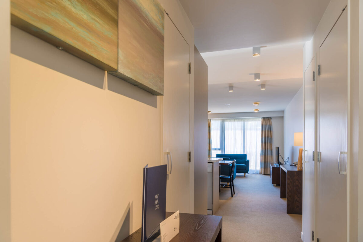 Boulcott Suites apartments for Village Accommodation Group, Wellington, NZ.  Photo credit: Stephen A’Court.  COPYRIGHT ©Stephen A’Court