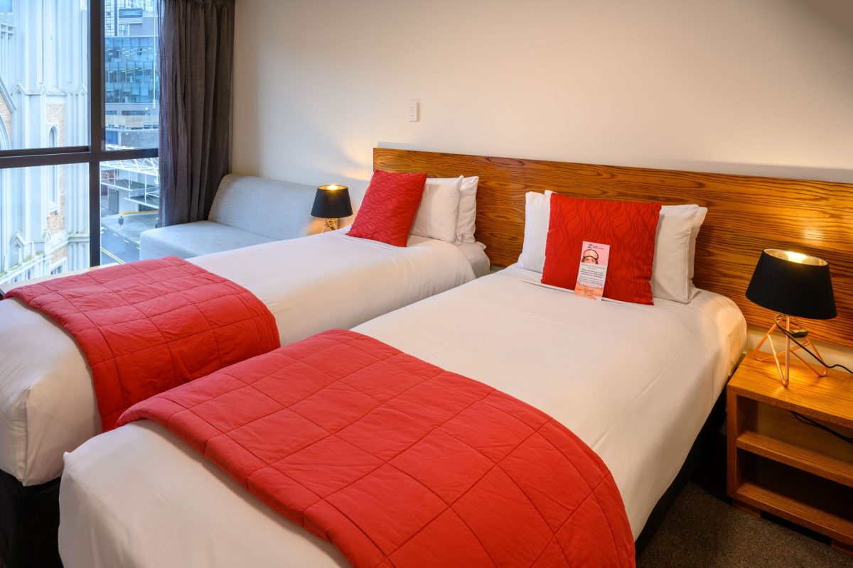 Boulcott Suites Wellington, May 2023, O'Reily Avenue. Photo credit: Stephen A’Court.