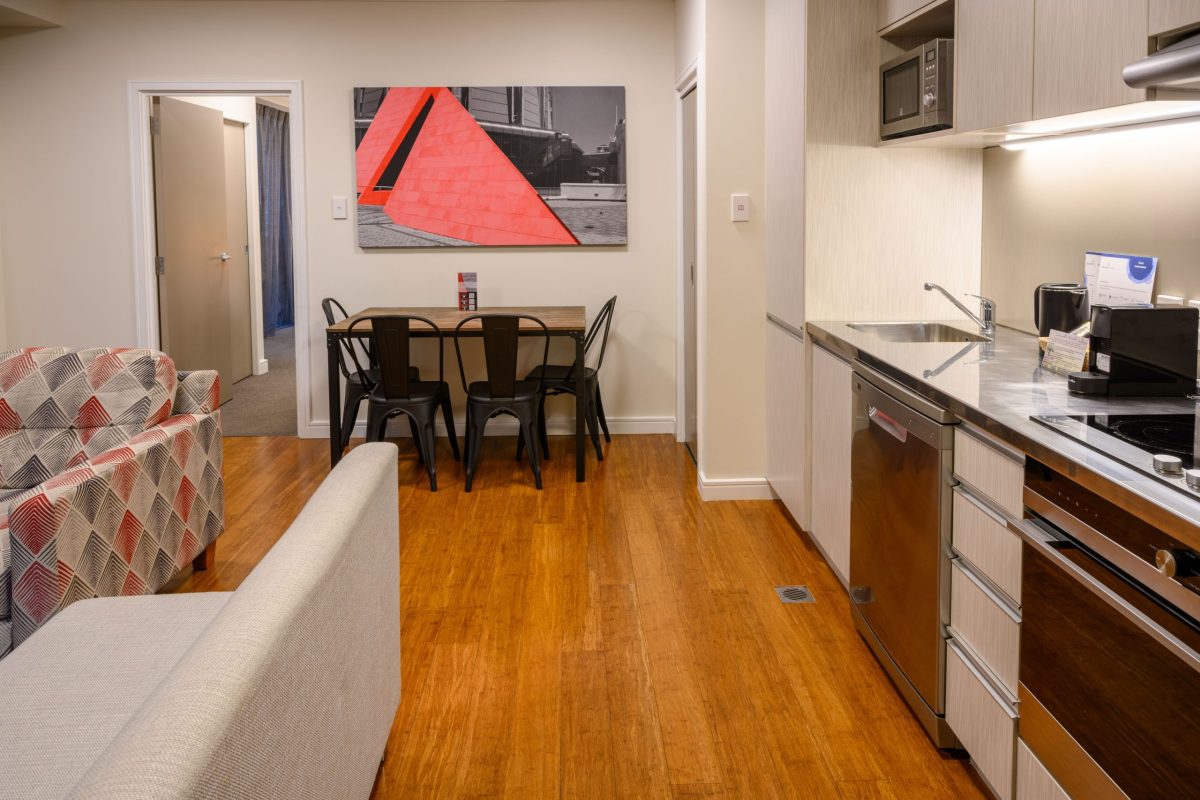 Boulcott Suites Wellington, May 2023, O'Reily Avenue. Photo credit: Stephen A’Court.