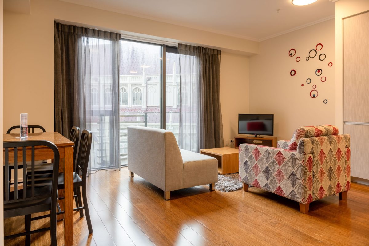 Boulcott Suites Wellington, May 2023, O'Reily Avenue. Photo credit: Stephen A’Court.