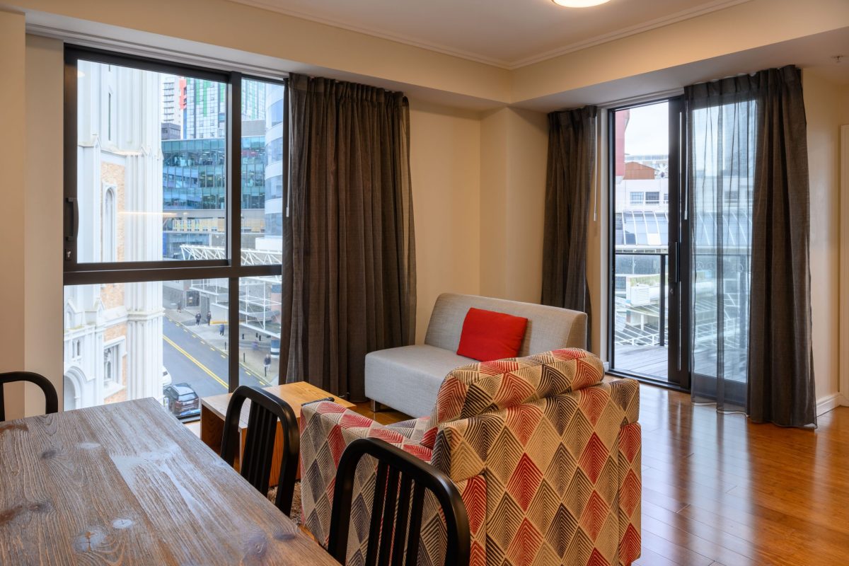 Boulcott Suites Wellington, May 2023, O'Reily Avenue. Photo credit: Stephen A’Court.